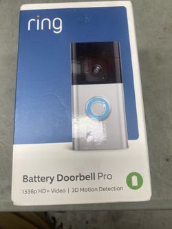 Ring Battery Doorbell Pro Always $90