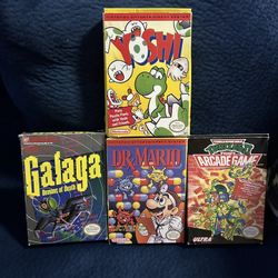 I sell these 4 games for the nintendo console