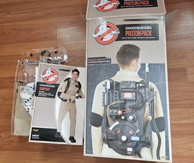 Mens Ghostbuster Costume