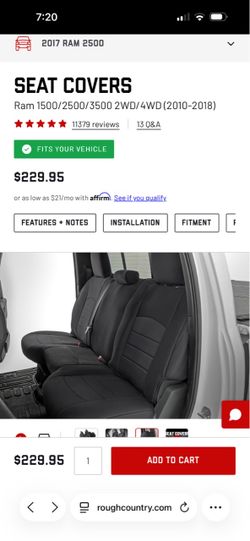Brand New Ram Truck Seat Covers – $200 OBO