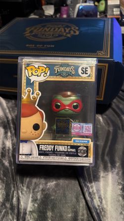 2026 Funko Fundays SDCC Freddy Funko Raphael Metallic LE 1050