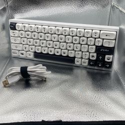 KBD Fan White, Aluminum Tofu60 Keyboard