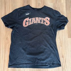 Will Clark San Francisco Giants Men's Black Jersey/Shirt - Nike - Large Fade  Men’s Large