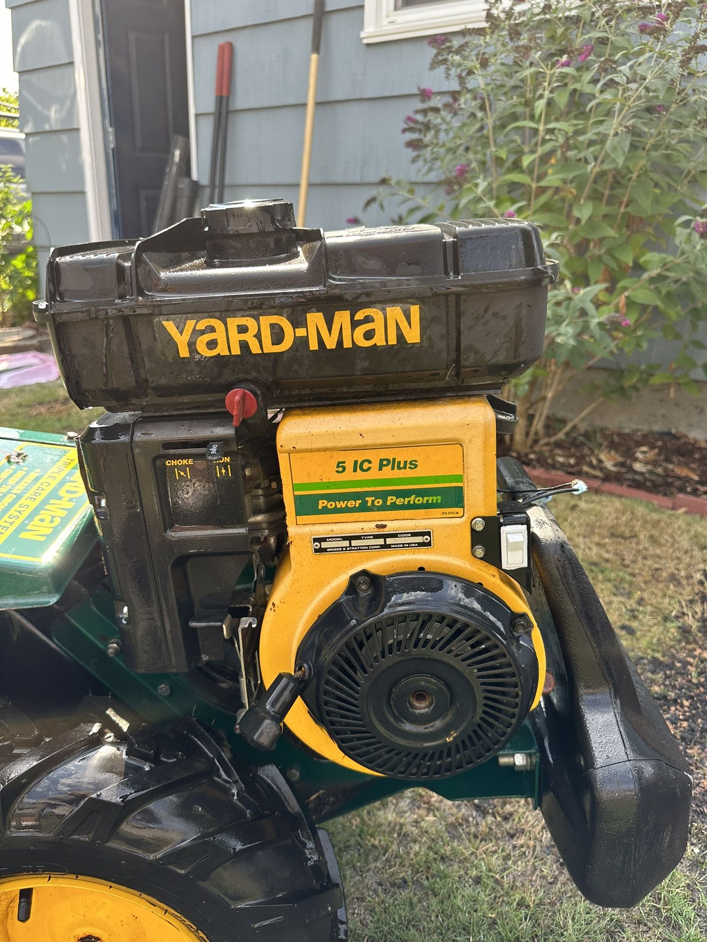 YardMan Walk Behind Tiller for Sale in WA OfferUp