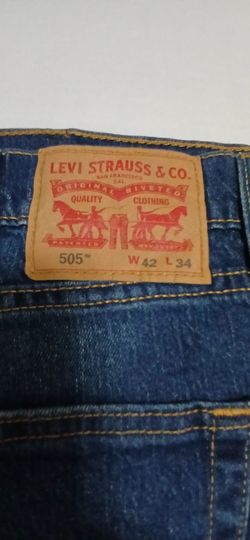 Mens Levi's 505 Jeans W42 L34 NWT
