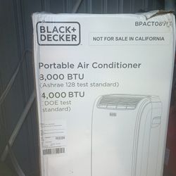 Black & Decker 8000 BTU Air Conditioner