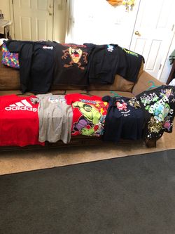 Lot 2 9 Children’s T-Shirts $1. Ea.