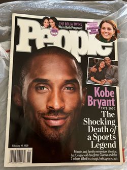 People Magazine “New’ kept in bag Kobe Bryant issue