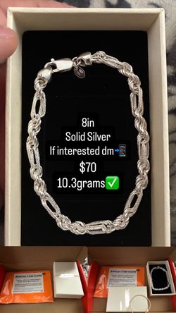 Silver bracelet