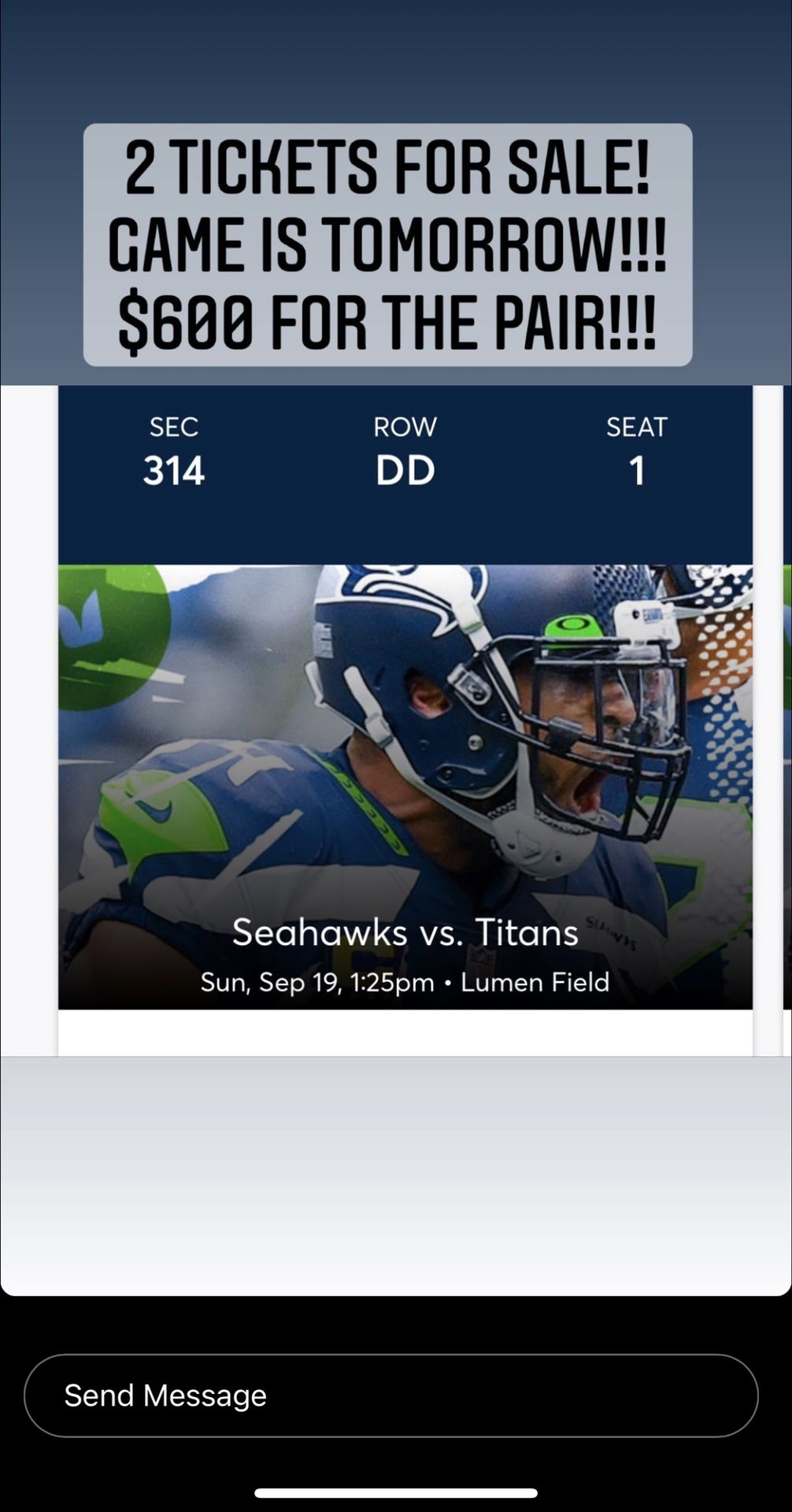 Seahawks Tickets 