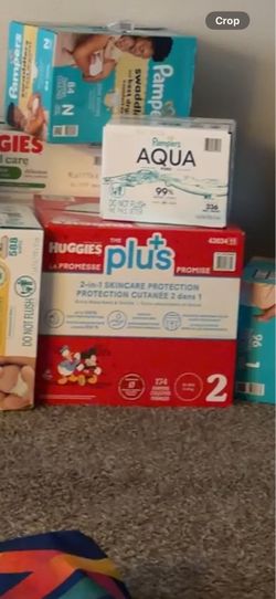 Huggies size 2 diapers