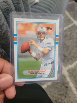 Dan Marino topps football card
