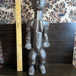 African Carved Wood Statue