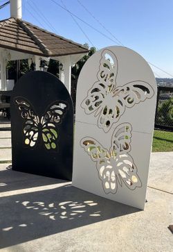 Back Drop, Real Wood, Folding , 7’x4’, 6’x4”, Weddings , Birthday, Quinceañera, $140 For Both, Sale Not Rent, Located In LaHabra 