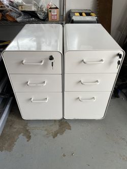 Poppin 3 Drawer Filing Cabinet