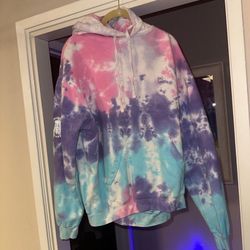 Barstool Sports tie-dye hooded sweatshirt