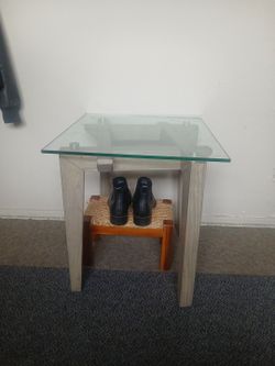 2 ...Small glass tables