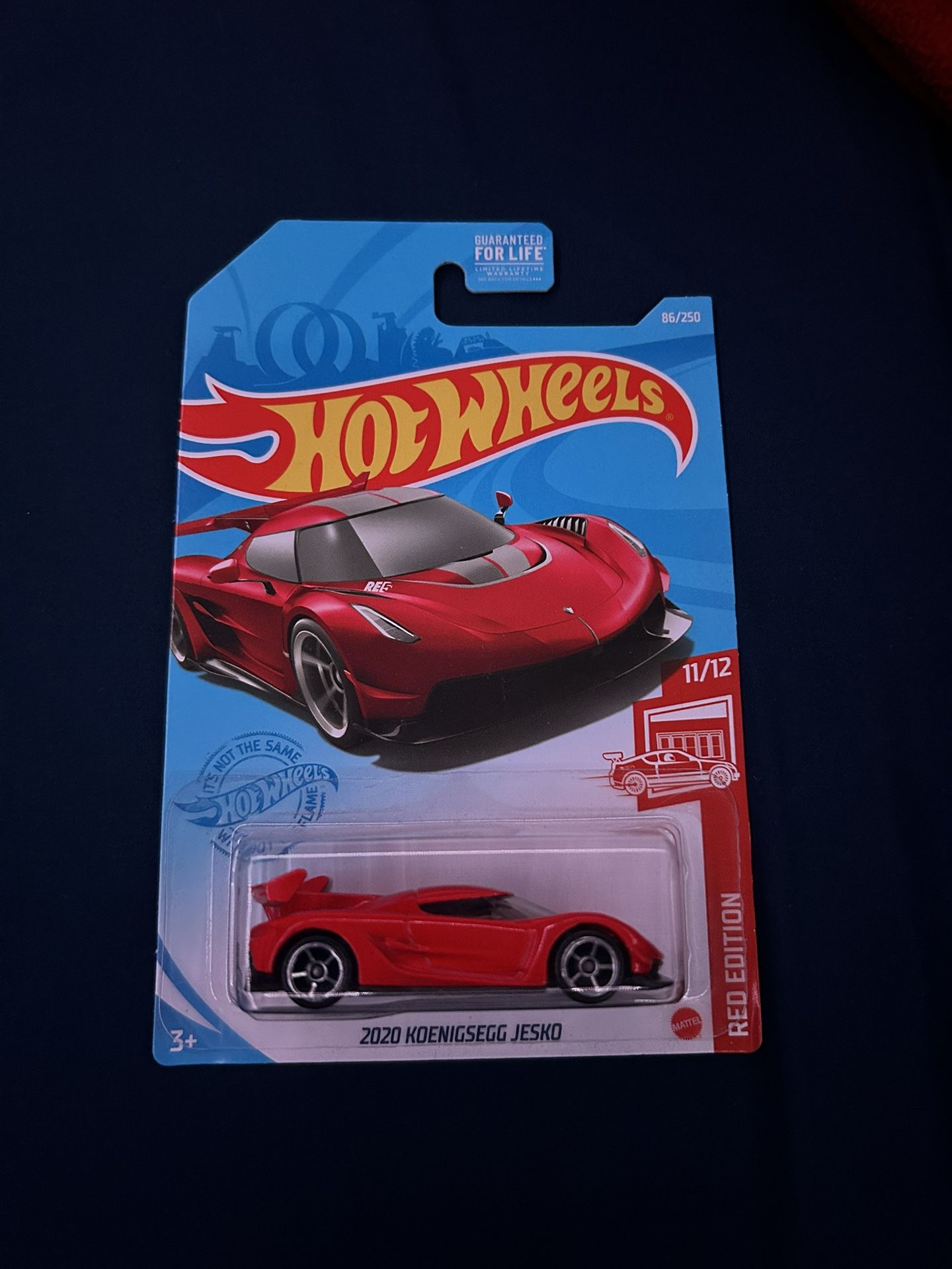 HotWheels Red Edition Koenigsegg Jesko