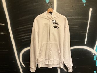 BIG SKULL x RARES Zip-Up Hoodie - White - L