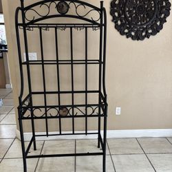 Moving Sale Bar Cabinet With Glasses Holders 