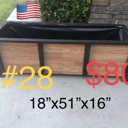 Planters Box Bed  Garden and Post