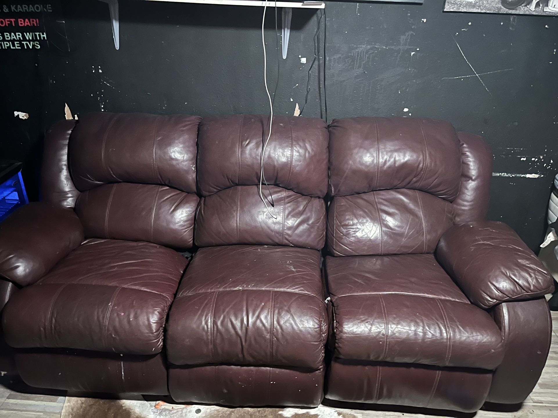 Leather Couch