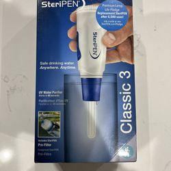SteriPEN Classic 3 UV Water Purifier