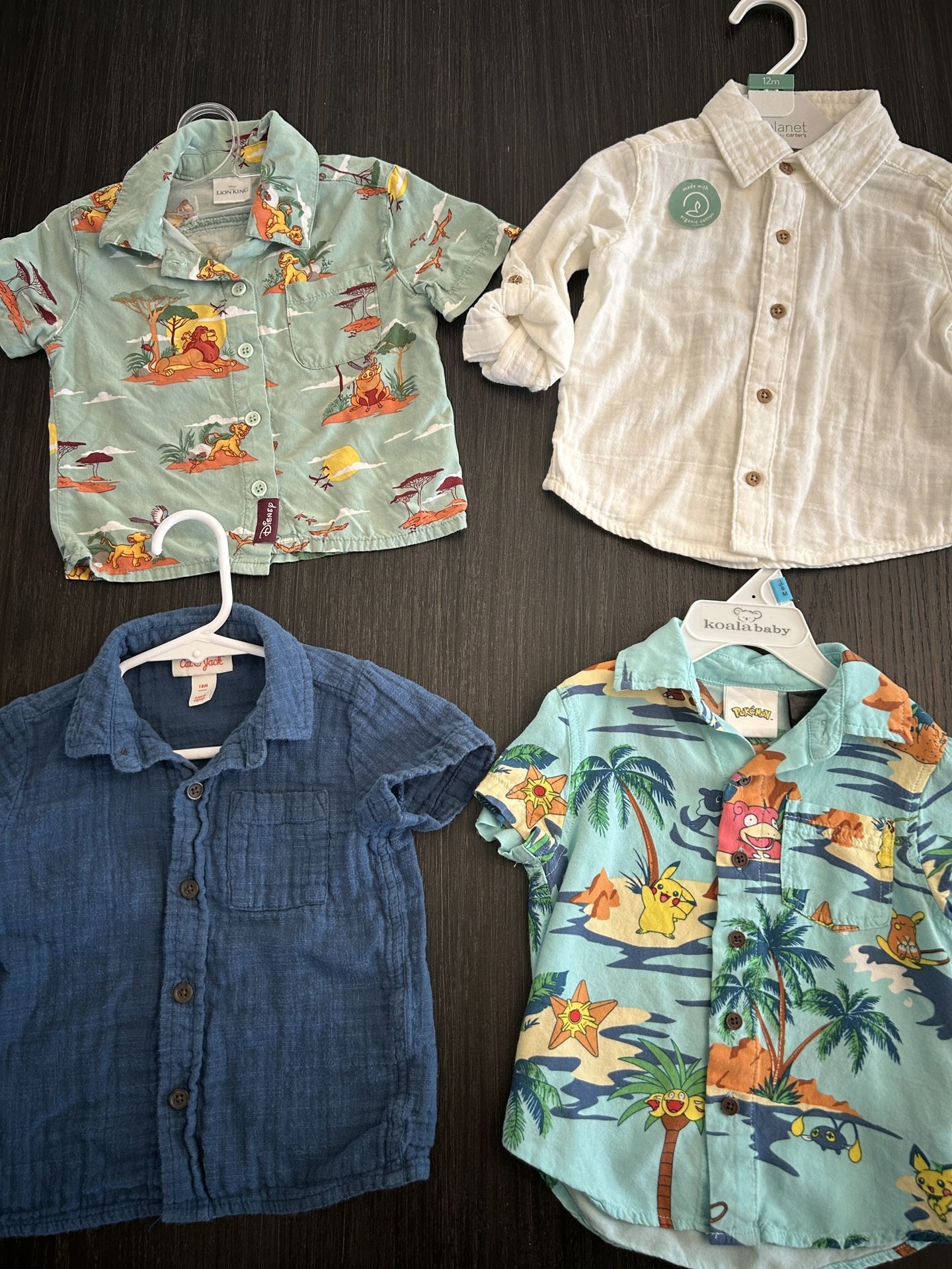 Baby/Toddler Boy Button Up shirts