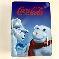 COKE A COLA POLAR BEAR TIN 