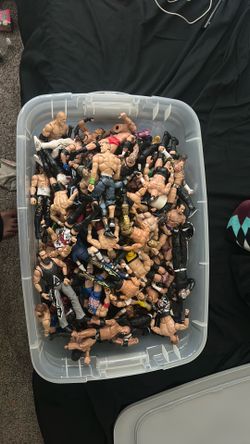 Selling collection WWE figures