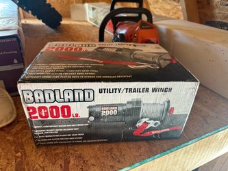 Badland 2000lb offroad winch in box