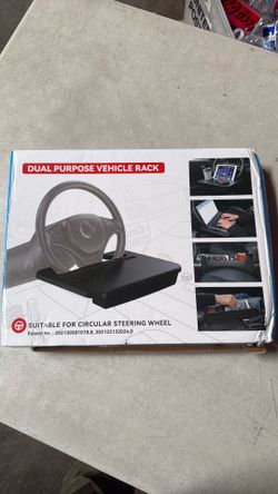 Dual purpose vehicle rack