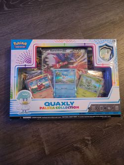 New Pokémon Paldea quaxley collection box