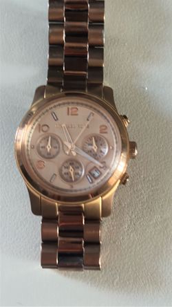 Michael Kors original rose gold watch