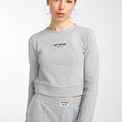 Juicy Couture French Terry Long Sleeve Sweatshirt