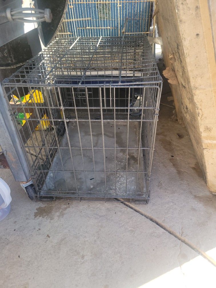 CAGES FOR BIRDS AND RABBITS ETC..