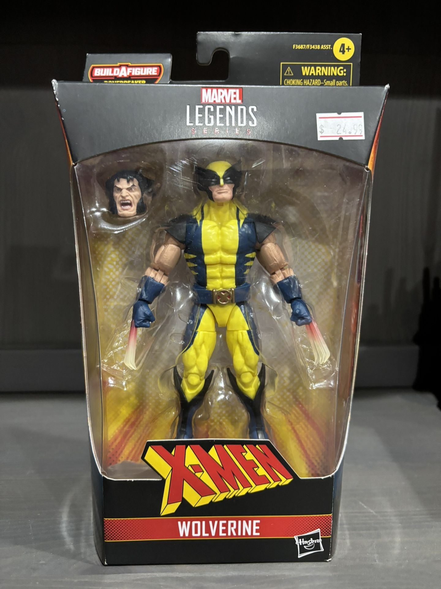 X-Men Marvel Legends Wolverine Action Figure (Bonebreaker BAF)
