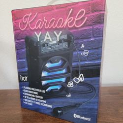 Small Portable Karaoke Speaker With Mic