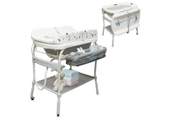 Infant Bathtub With Changing Table