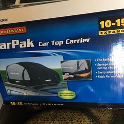 Car top carrier new in box