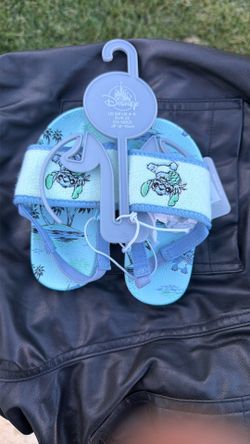 NEW stitch Toddler Flip flops