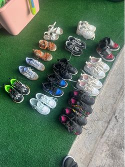 Used Girls random shoes size 10-12.5