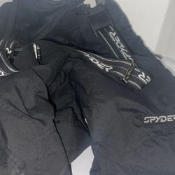 Spyder Unisex Kids 16 Snow Pants With Suspenders  