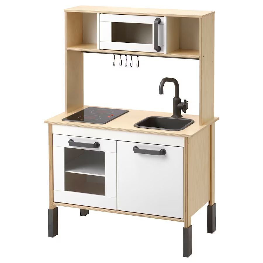 Play kitchen, birch, 28 3/8x15 3/4x42 7/8 "