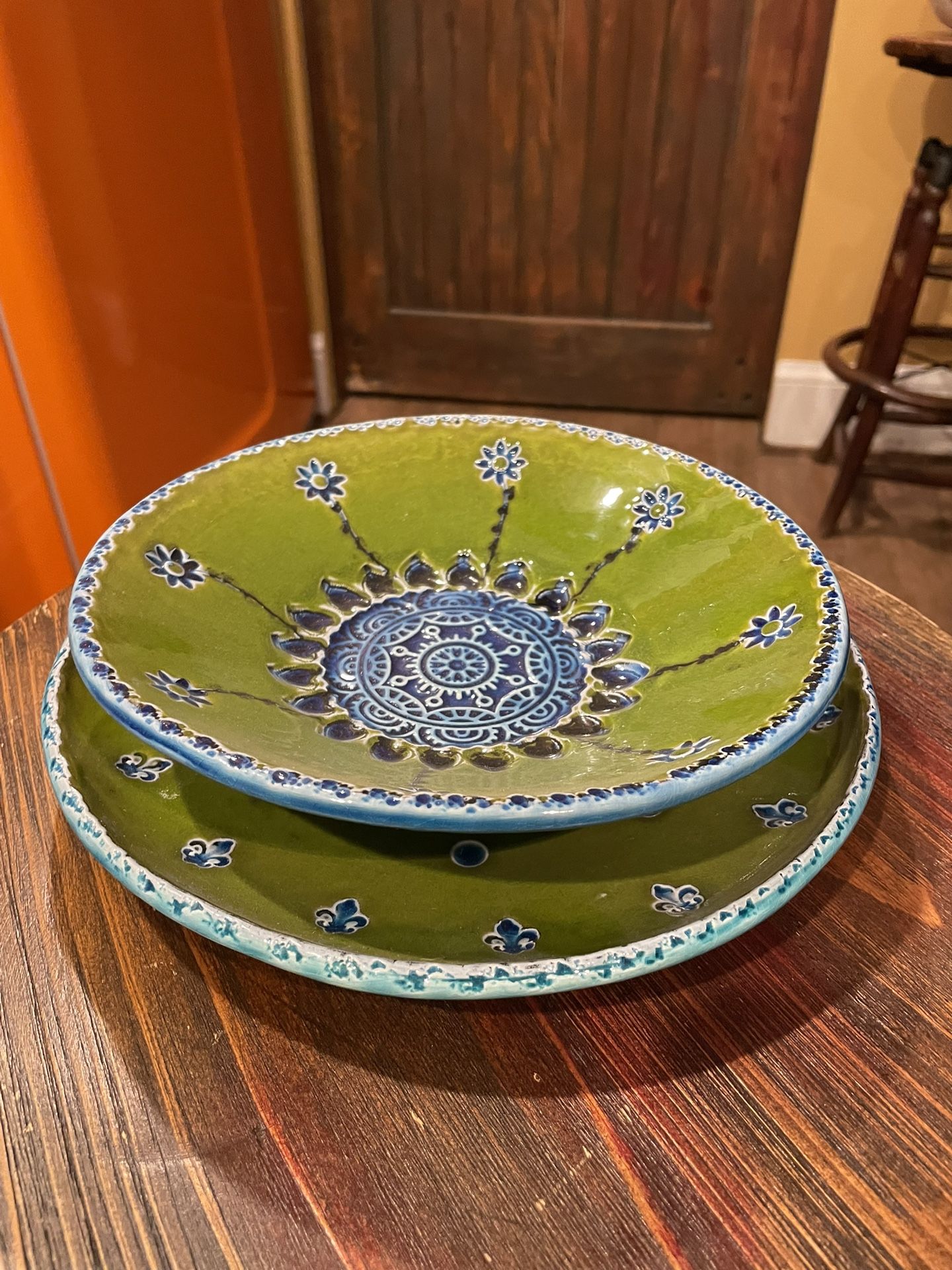Serving Plate And Bowl From Portugal