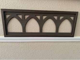 Wood wall decor