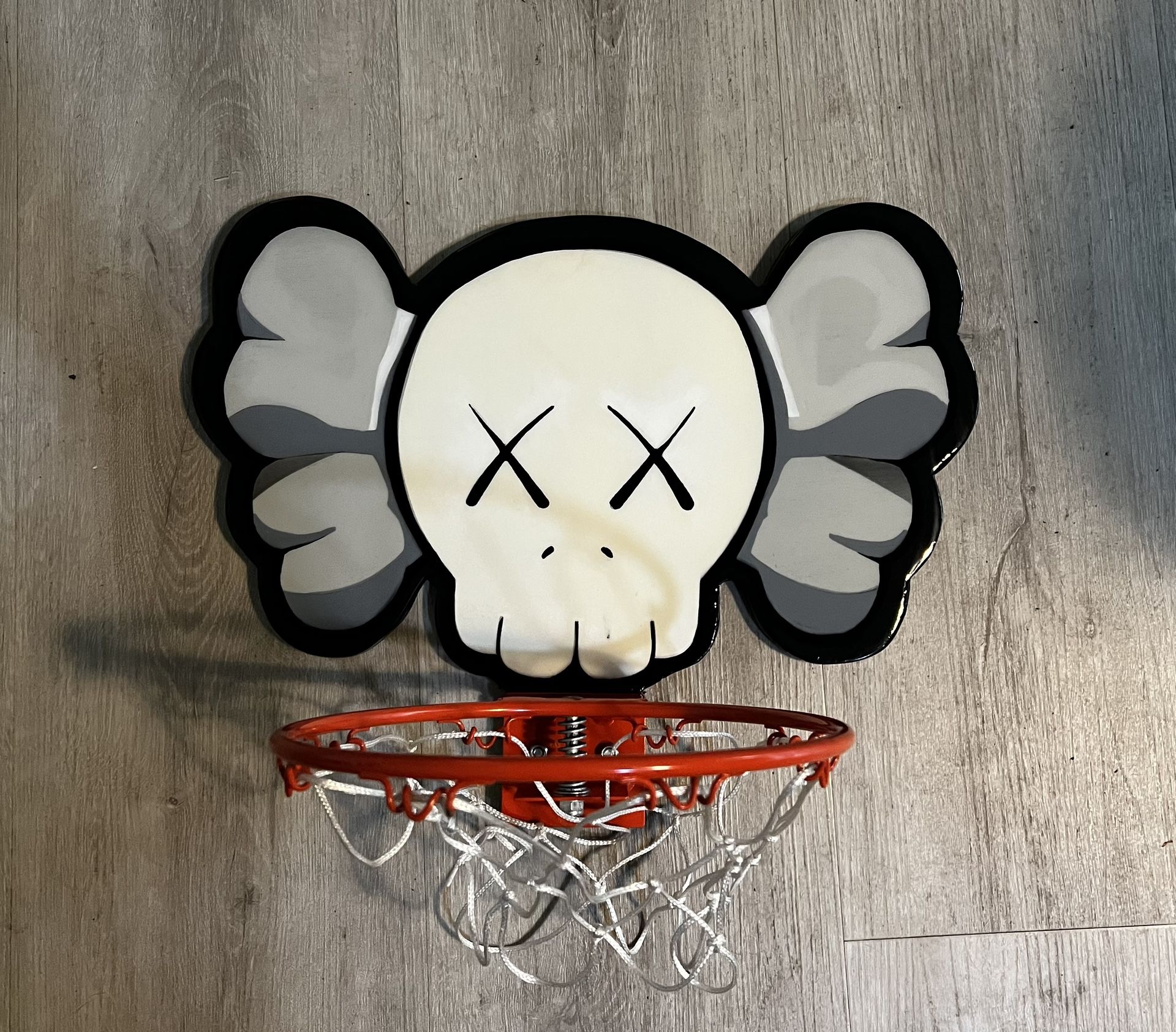 Custom Kaws Mini Basketball Hoop