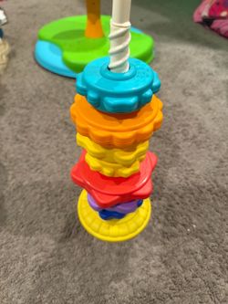 Baby Rainbow Stacking Ring Tower Toy