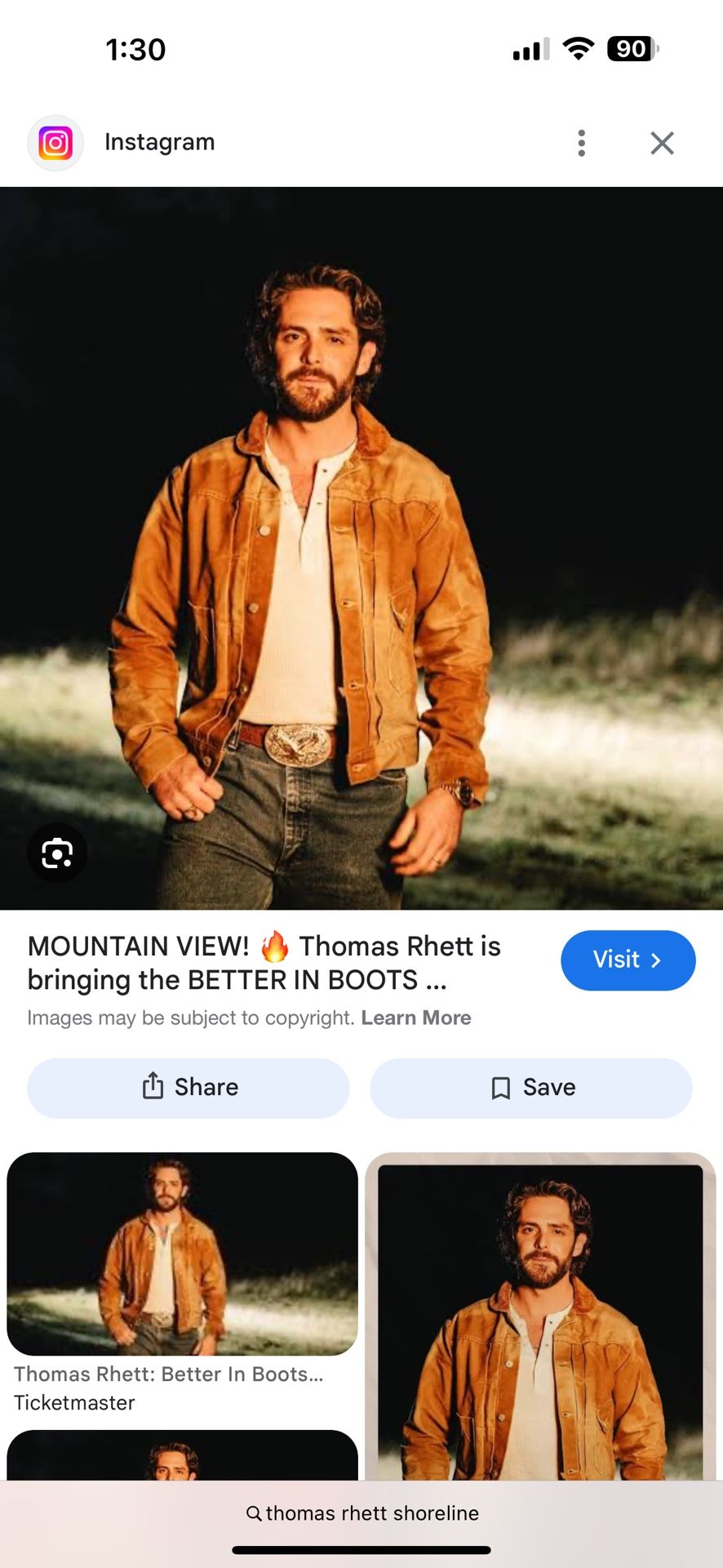 Thomas Rhett Better In Boots Tour