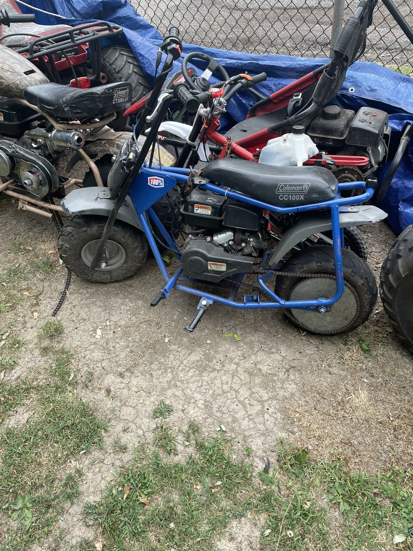 Mini Bikes And Go Kart For Sale And A Trike 125 Honda